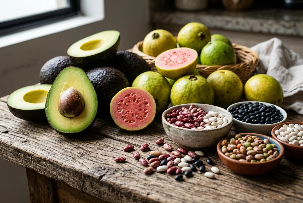 Ingredientes frescos colombianos